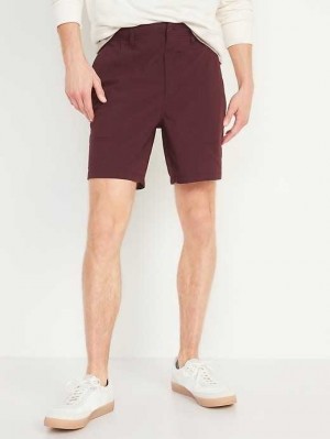 Old Navy Hybrid Tech Chino Shorts Raisin Arizona | FPK967435