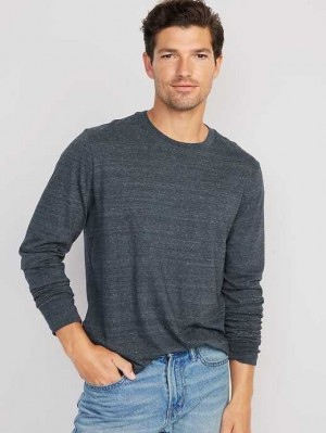 Old Navy Long-Sleeve Rotation T-Shirt Navy | HRM892316