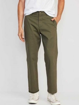 Old Navy Loose Built-In Flex Rotation Chino Pants Dark Green | YZO032478