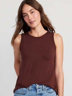 Old Navy Luxe Swing Tank Top Grand Canyon | SNP028475