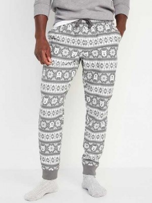 Old Navy Matching Printed Flannel Jogger Pajama Pants Polar Bears | XFI802673