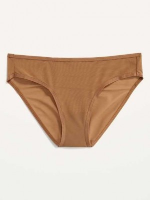 Old Navy Mesh Bikini Underwear Beige | OYW842039