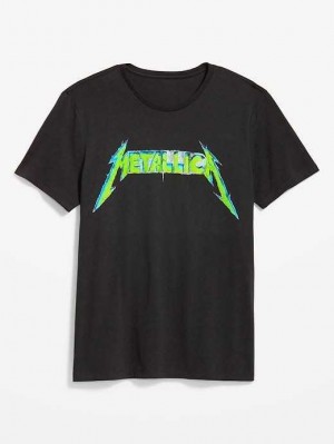 Old Navy Metallica Gender-Neutral T-Shirt Black | ZDS429560