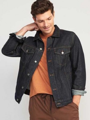 Old Navy Non-Stretch Jean Jacket Dark Wash | YMK690581