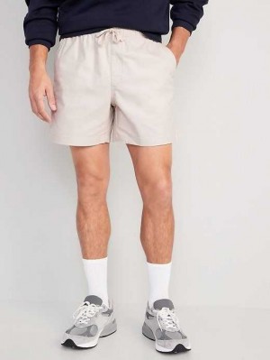 Old Navy OGC Chino Jogger Shorts Beige | JHF983241