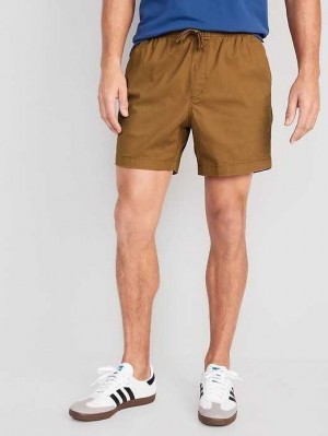 Old Navy OGC Chino Jogger Shorts Bourbon | BVU269375