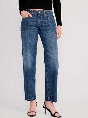 Old Navy OG Loose Cut-Off Jeans Dark Wash | HGE864179