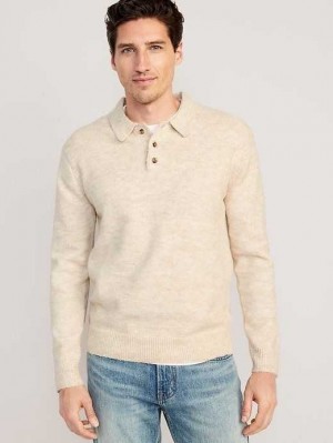 Old Navy Polo Sweater Beige | BZQ136270