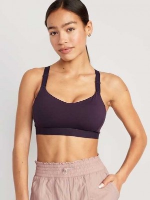 Old Navy PowerSoft Adjustable-Strap Sports Bra Nebula | MPF801947