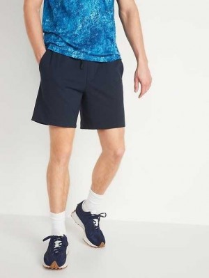 Old Navy PowerSoft Coze Edition Go-Dry Jogger Shorts Navy | JTI190534