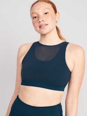 Old Navy PowerSoft Sports Bra Nautical Twilight | KIU756932