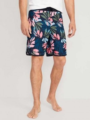 Old Navy Printed Built-In Flex Board Shorts Tropical Rainforest | FJA895027