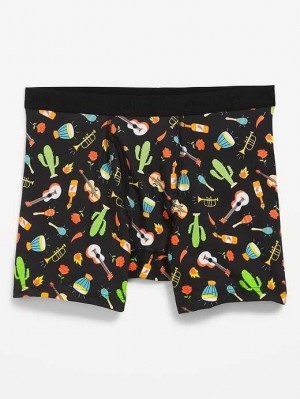 Old Navy Printed Built-In Flex Boxer-Brief Underwear Musical | KBS921835