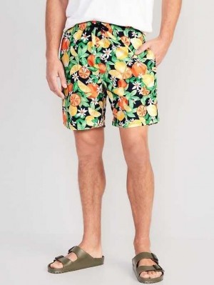 Old Navy Printed Swim Trunks Fresh-Squeezed Fun | MBJ203475