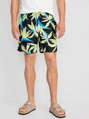 Old Navy Printed Swim Trunks Tropic Nights | PAD574201