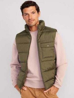 Old Navy Puffer Vest Conifer | EGY758196