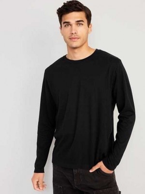 Old Navy Relaxed Layering T-Shirt Black | UBG630541