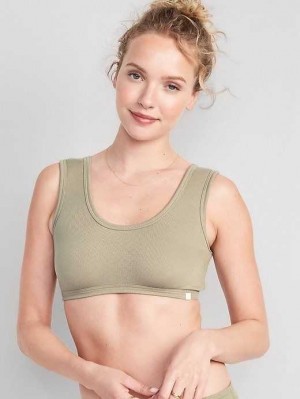 Old Navy Rib-Knit Bralette Top Multicolor | KIN823970