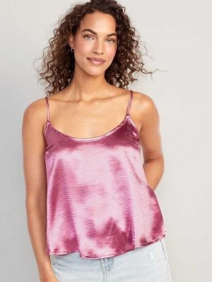 Old Navy Satin Cami Top Rose Gold | UJR390784