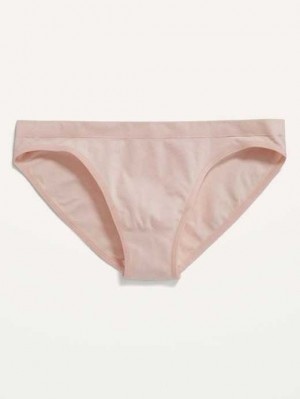 Old Navy Seamless Bikini Underwear Pink | YXP498167