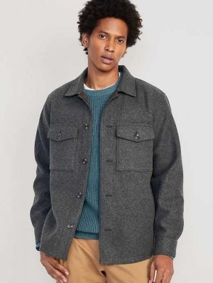 Old Navy Shacket Grey | GAN357184