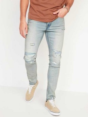 Old Navy Skinny Built-In Flex Ripped Jeans Damaged Medium | EYX415608