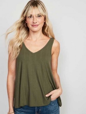 Old Navy Sleeveless Luxe Swing T-Shirt Alpine Tundra | RWI123768