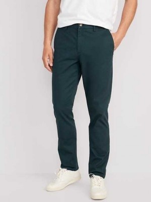 Old Navy Slim Built-In Flex Rotation Chino Pants Deep Green | MXZ301982