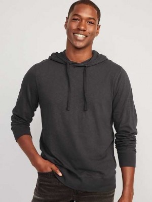 Old Navy Slub-Knit Pullover Hoodie Panther | PIC062458