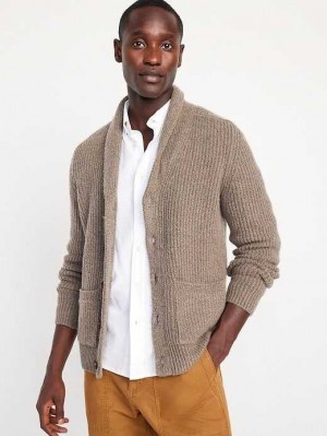 Old Navy SoSoft Shawl-Collar Cardigan Sweater Light Brown | NGF896124