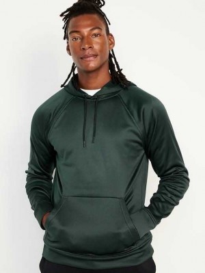 Old Navy Soft-Brushed Go-Dry Performance Pullover Hoodie Deep Green | IYA534217