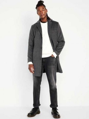 Old Navy Soft-Brushed Topcoat Grey | LGO971208