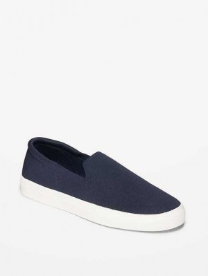 Old Navy Soft-Knit Slip-On Sneakers Navy | UPA958207