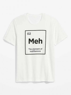 Old Navy Soft-Washed Graphic T-Shirt White | ZWY014589