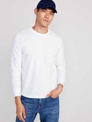 Old Navy Soft-Washed Long-Sleeve Rotation T-Shirt White | VNR589136