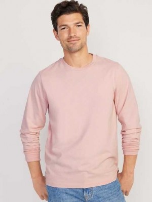 Old Navy Soft-Washed Long-Sleeve Rotation T-Shirt Pink | BFU725946