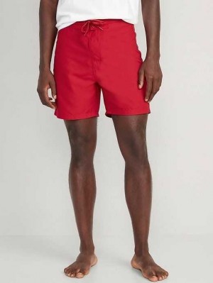 Old Navy Solid Board Shorts Red | VAP287610