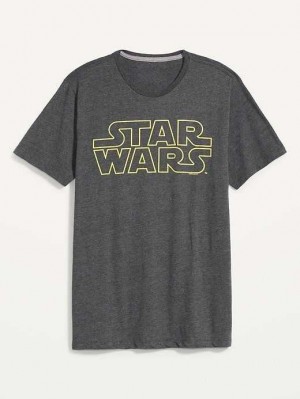 Old Navy Star Wars Graphic Gender-Neutral T-Shirt Grey | YGF629345