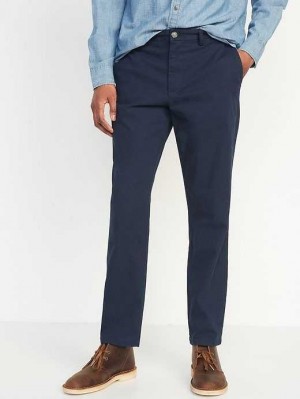 Old Navy Straight Built-In Flex Rotation Chino Pants Navy | FMJ892643