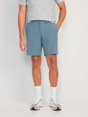 Old Navy StretchTech Go-Dry Cool Ripstop Chino Shorts Wintry Waters | OZW965084