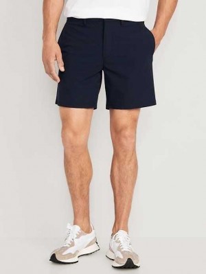 Old Navy StretchTech Nylon Chino Shorts Navy | TRC496130