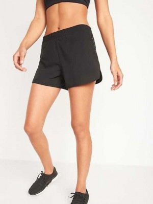 Old Navy StretchTech Run Shorts Black | AGS432958