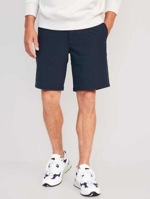 Old Navy StretchTech Water-Repellent Chino Shorts Navy | EVH139265