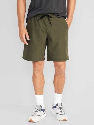 Old Navy StretchTech Water-Repellent Jogger Shorts Green | WGJ629150