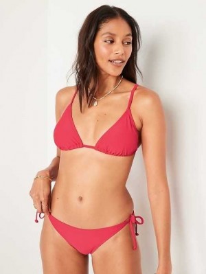 Old Navy String Bikini 2-Piece Swim Set Dark Red | FHD468031