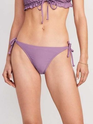 Old Navy String Bikini Swim Bottoms Damask | YUA295740