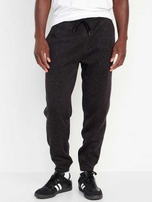 Old Navy Sweater-Knit Performance Jogger Pants Black | LVI376952