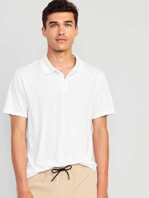 Old Navy Tech Core Polo Calla Lilies | QCL460718