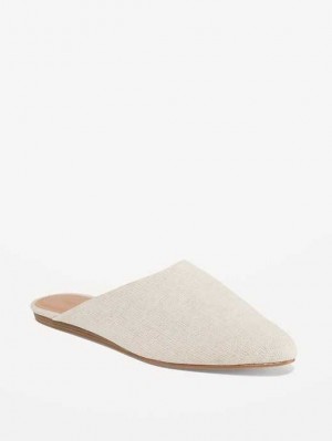 Old Navy Textured Knit Mule Shoes Beige | NSU689374