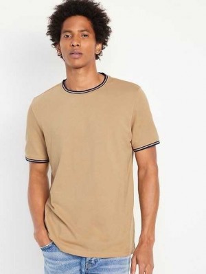 Old Navy Textured Pique T-Shirt Teakwood | ALV426935